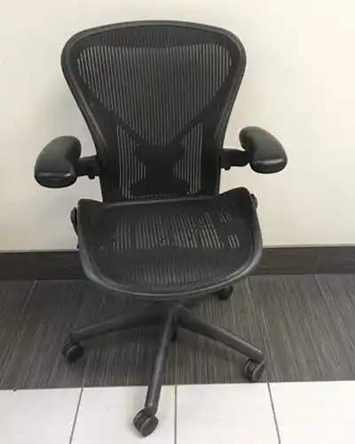 Used Herman Miller Aeron Cross Fit Chair, Room view, North York, Toronto