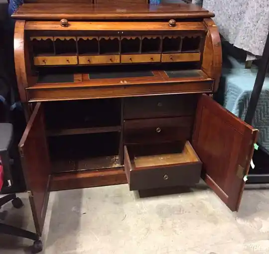 Roll Desk, Vintage Office Desk, Movie rental, Toronto