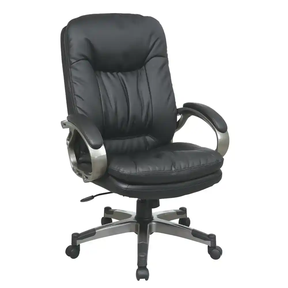 Work Smart Executive Bonded Leather Chair - ECH83507-EC3