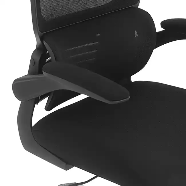 WorkSmart Mesh Back Manager's Chair with Headrest -EM60020CHR-3