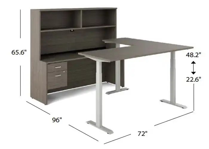 Newland™ 3-Stage Quick Assembly Height Adjustable Tables, alternatives