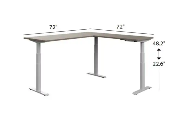 Newland™ 3-Stage Quick Assembly Height Adjustable Tables