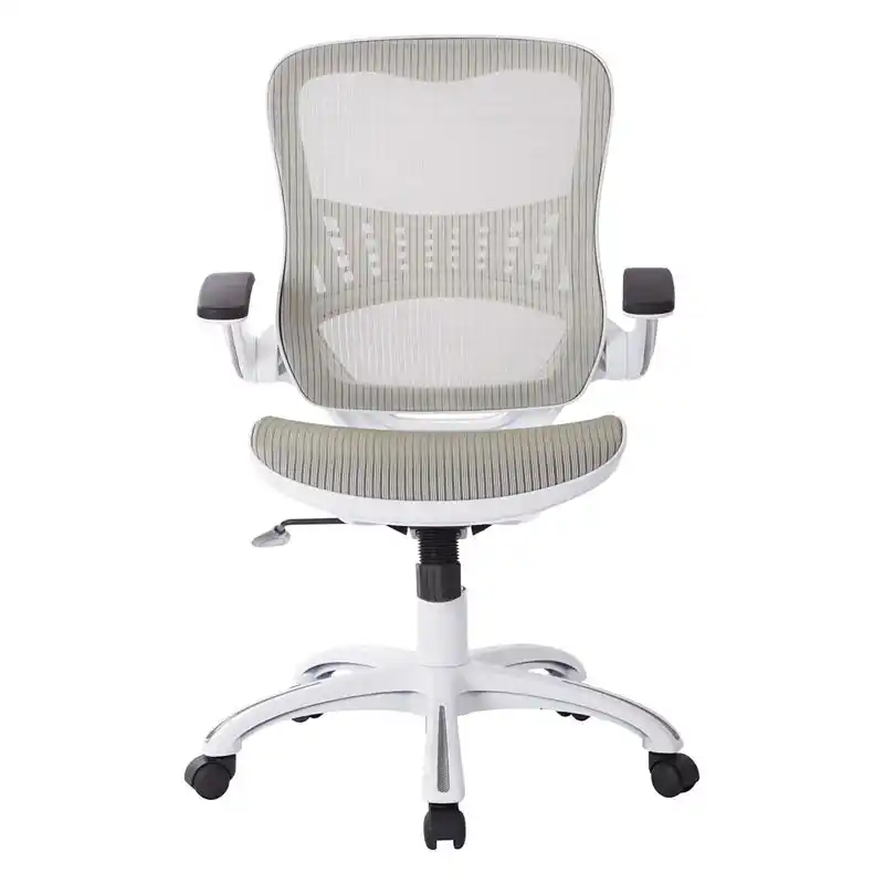 WorkSmart Riley Office Chair - RLY26-WH, front view