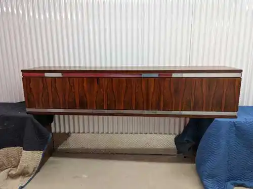 Rosewood Floating Credenza for Rental