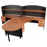 2 Person L Shape Desk, 