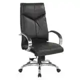 Deluxe High Back Black Chair - 8200, 
