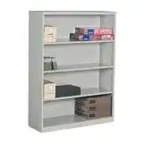 4 Shelf Metal Bookcase, 