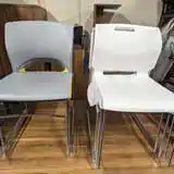 Used Global Duet Armless Stacking Chair, 