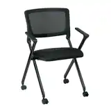 Folding Chair with breathable Mesh Back, 