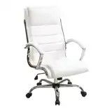 WorkSmart Executive Faux Leather Chair - FL1327C, 