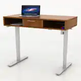 Height Adjustable Storage Desk, 