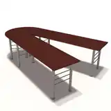 IOF V-Shape Table, 