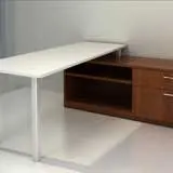 Wedge L Shape Desk, 