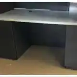 Used Double Pedestal Desk, 