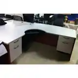 Used Wave Desk with Extension, 