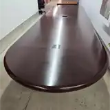 Cherry Wooden Boardroom Table, 