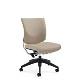 Graphic Upholstered Posture Back, Armless, 