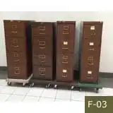 Wood Grain Vertical File Cabinet, 