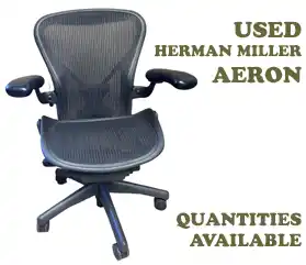 Used Herman Miller Aeron Office Chairs in North York, Toronto