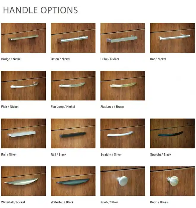 Desk Handle Options